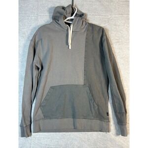 Lucky Brand Mens Colorblock Hoodie Sweatshirt Long Sleeve Pullover Pockets M